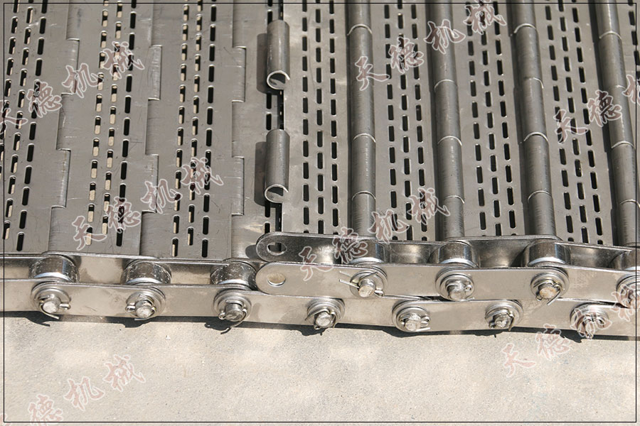 鏈條式不銹鋼板條輸送帶